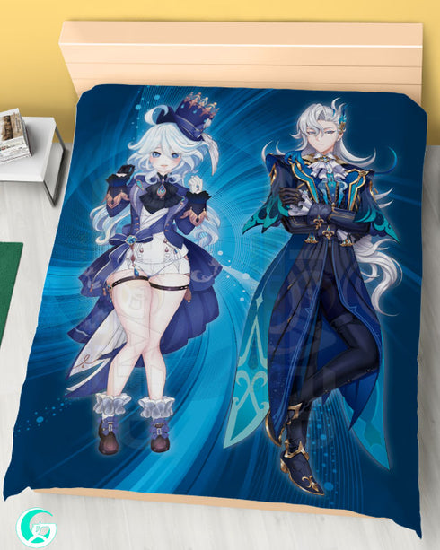 ヌーヴィレット&フリナ ブランケットまたは羽毛布団カバー